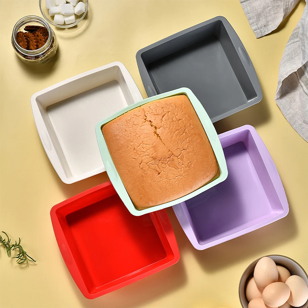Zyliss Kitchen Gadgets - 1/4 adet silikon kare kek kalıbı