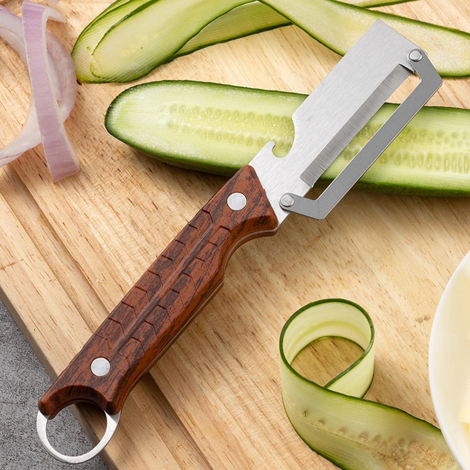 Vegetable Kitchen Gadgets - Sebze Soyacağı Mutfak İçin Ergonomik Paslanmaz