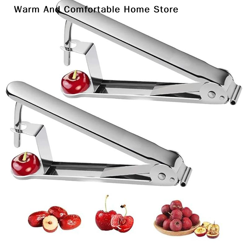 Kitchen Home Gadgets - Çok Fonksiyonlu Çekirdek Çıkarma Aleti Kirazlar,