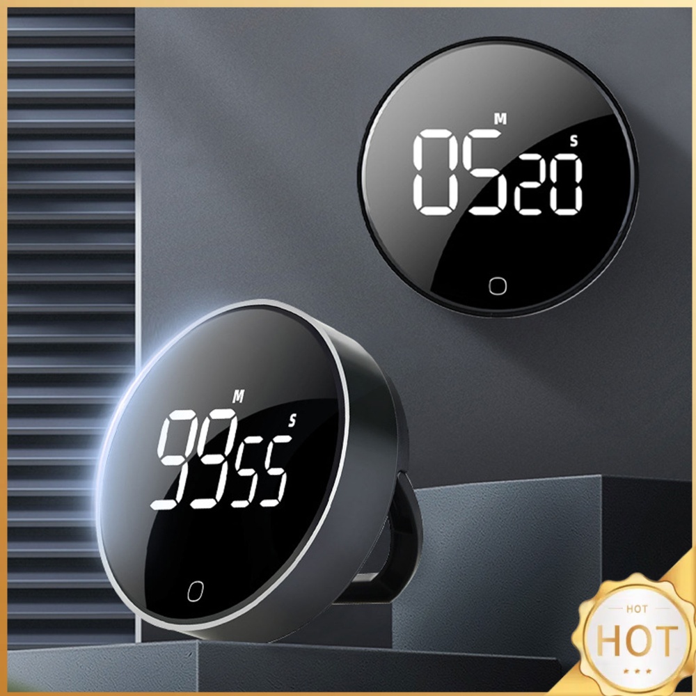 Kitchen Timer Digital - LED Dijital Geri Sayım Sayacı USB