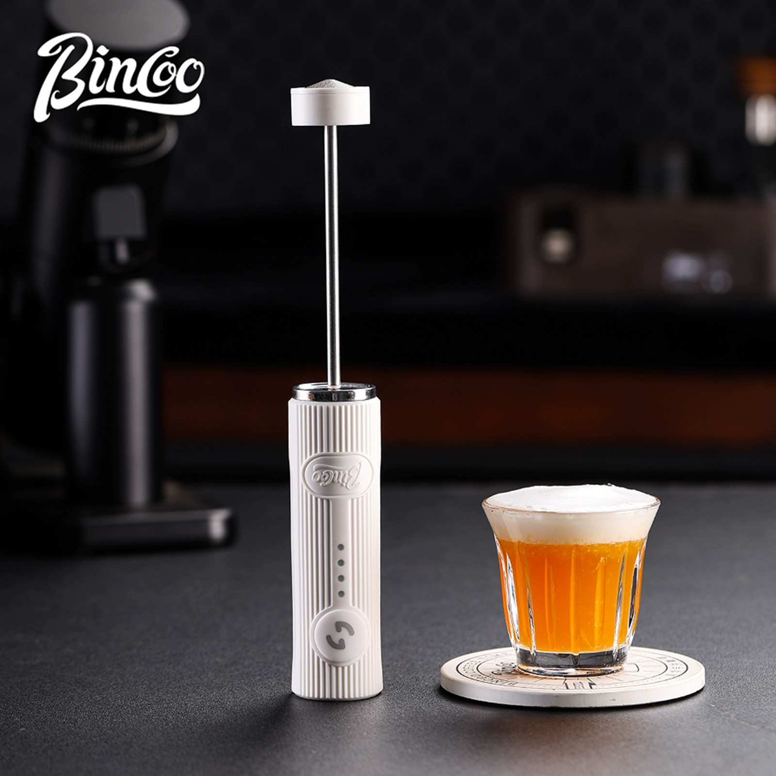 Milk Frother - Bincoo Yeni Süt Köpürtücü Kahve Çırpma