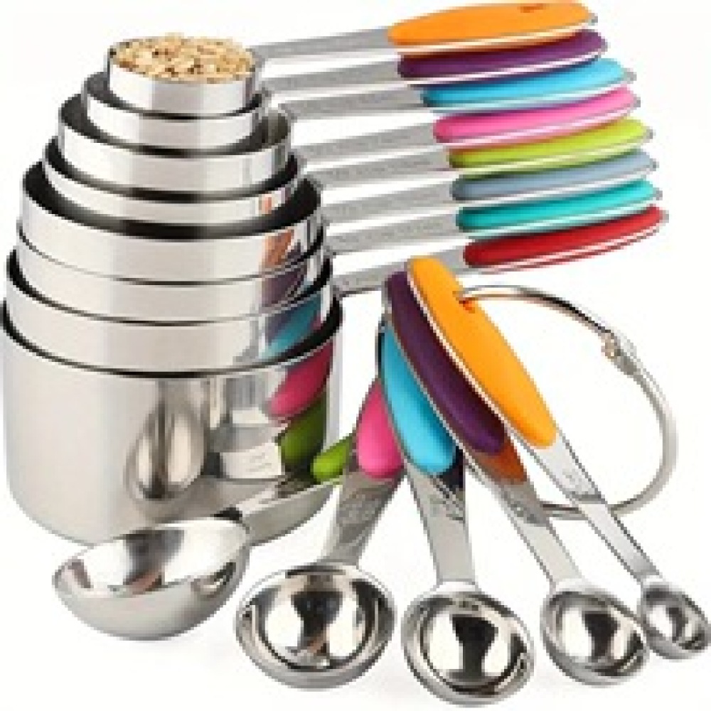 Kitchen Gadgets I Need - Profesyonel Mutfak Ölçüm Seti Paslanmaz Çelik