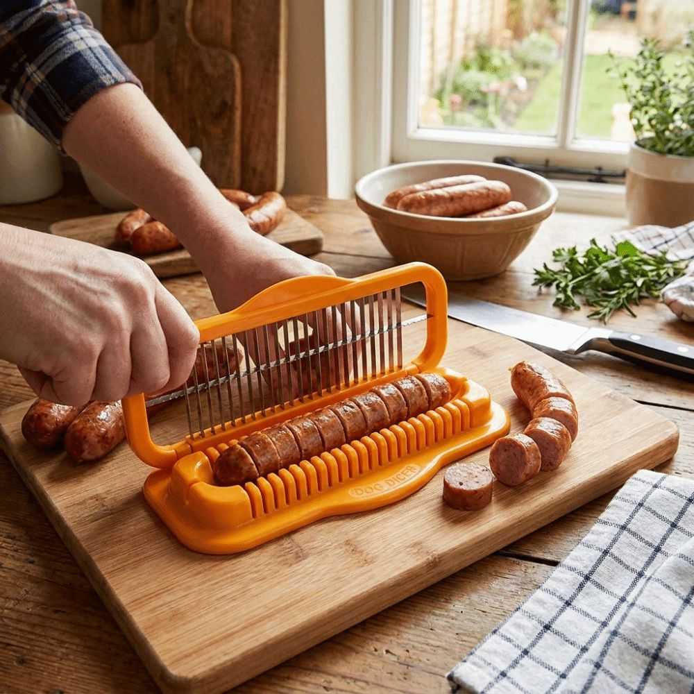Kitchen Gadgets Save Time - Çok Fonksiyonlu Paslanmaz Çelik Jambon Dilimleyici