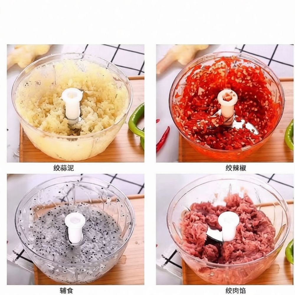 Kitchen Helper Gadgets - Manuel Sarımsak Doğrayıcı, Çok Amaçlı Mutfak