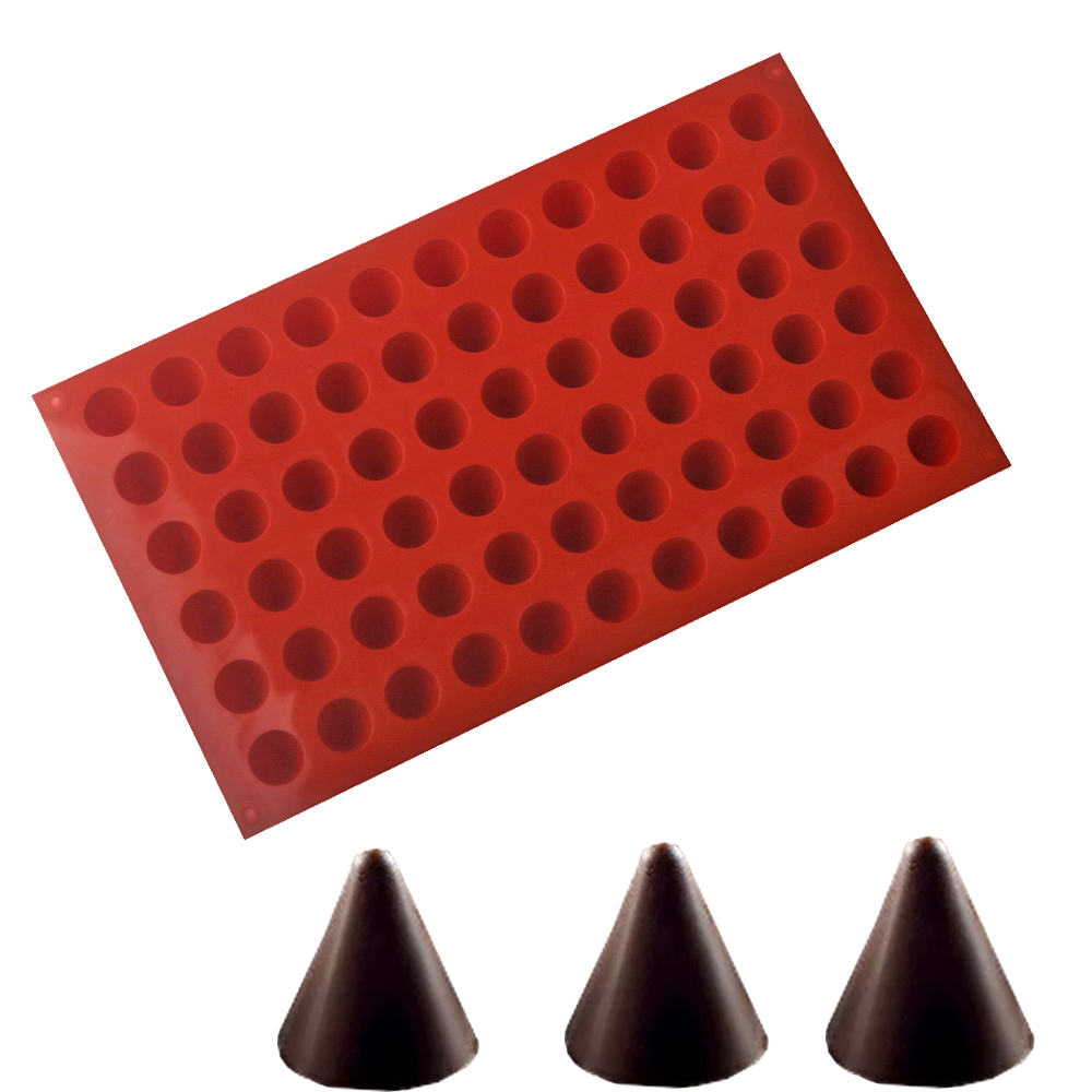 66 Hücreli Koni Çikolata Pişir - Silicone Mold Baking incelemesi ve fiyatı