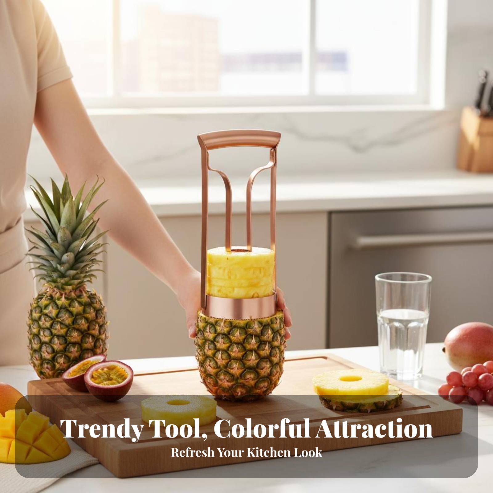 Stainless Steel Pineapple Cutt - Vegetable Kitchen Gadgets incelemesi ve fiyatı