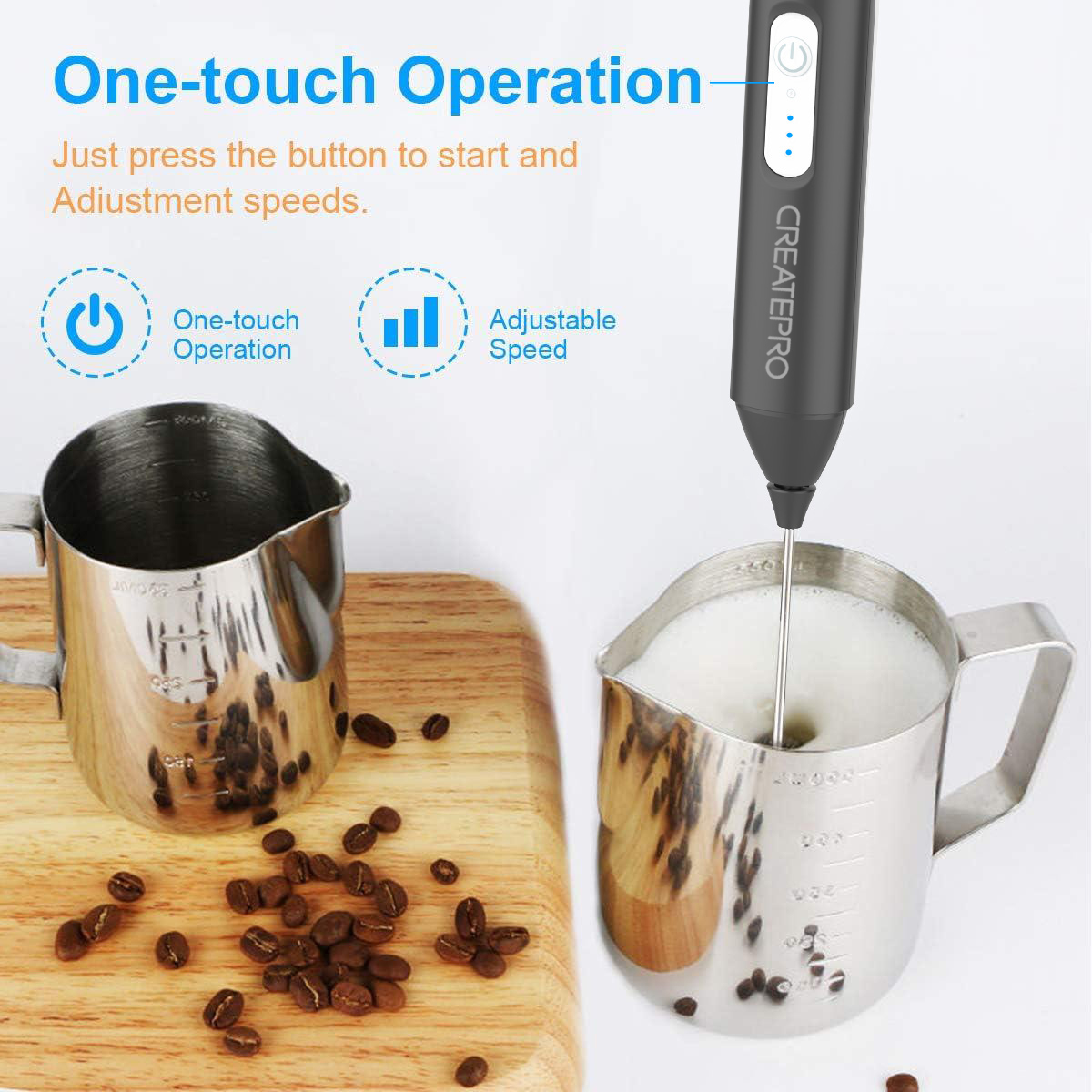 Şarj Edilebilir Süt Köpürtücü  - Milk Frother incelemesi ve fiyatı