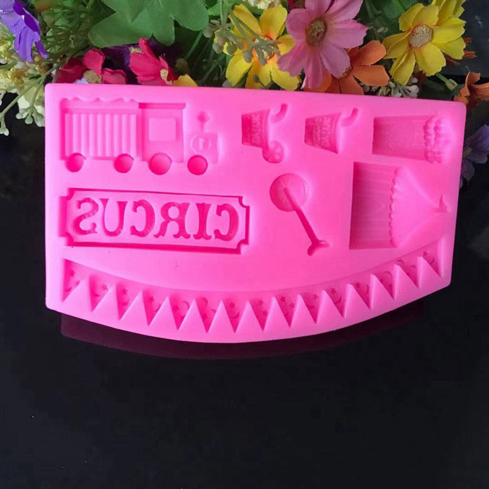 2 Adet Sirk Temalı Silikon Fon - Silicone Mold Baking incelemesi ve fiyatı