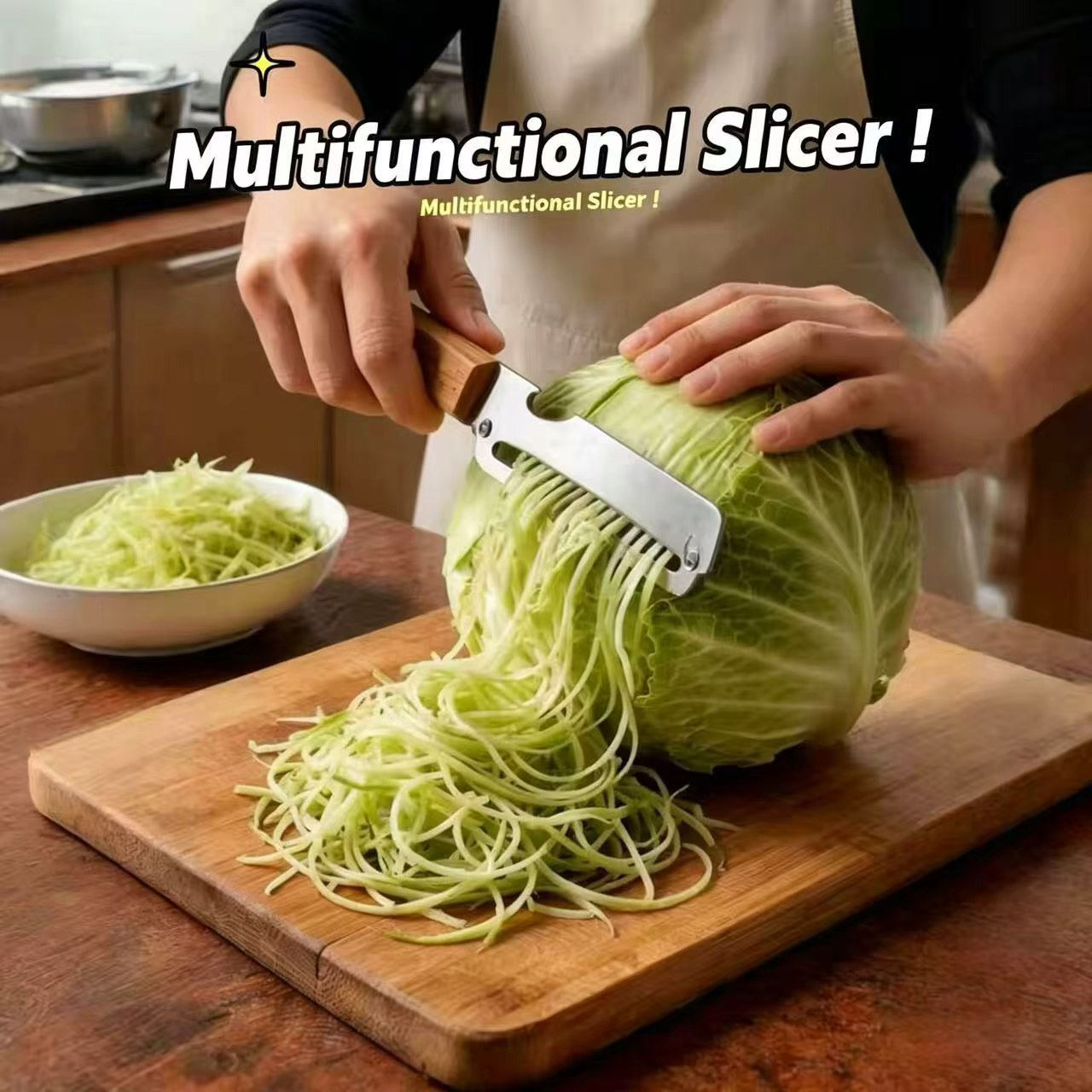 Ahşap Saplı ve Şişe Açacağıyla - Vegetable Kitchen Gadgets incelemesi ve fiyatı