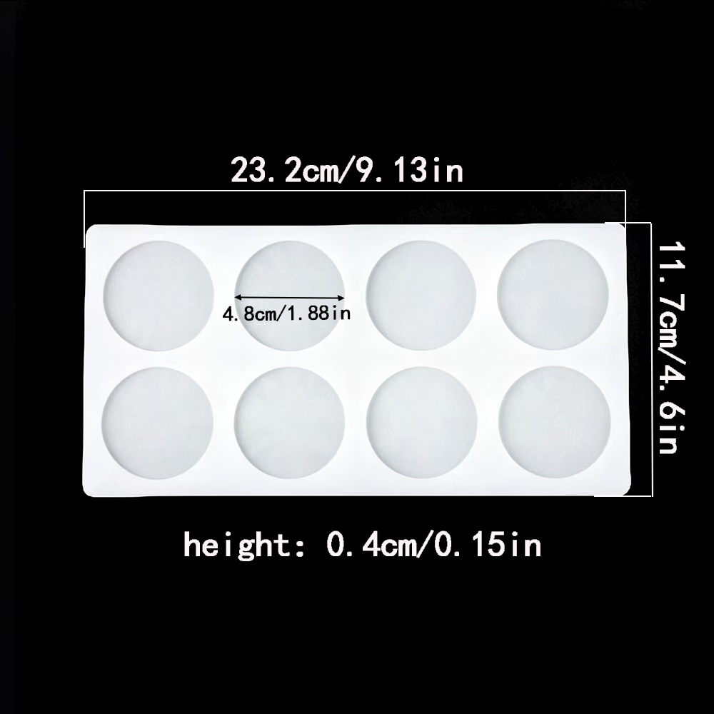 8 boşluklu silindirik şekerli  - Silicone Mold Baking incelemesi ve fiyatı