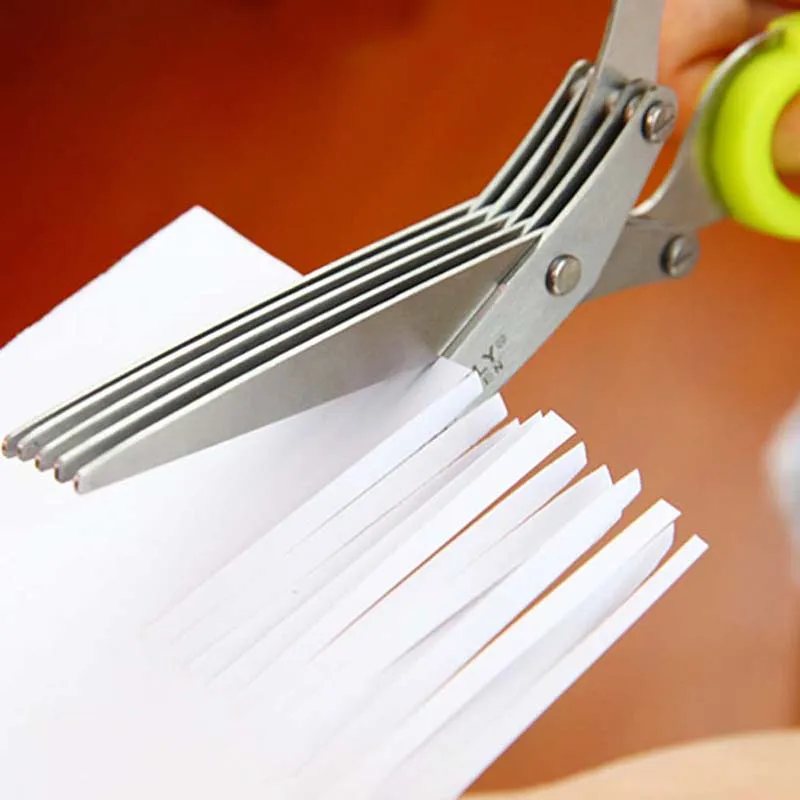 5 kat Bıçak Yeşil Soğan Makas  - Herb Scissors 5 Blade incelemesi ve fiyatı