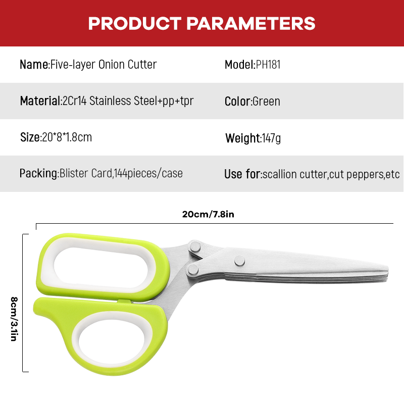 1 Adet 5 Bıçaklı Paslanmaz Çel - Herb Scissors 5 Blade incelemesi ve fiyatı