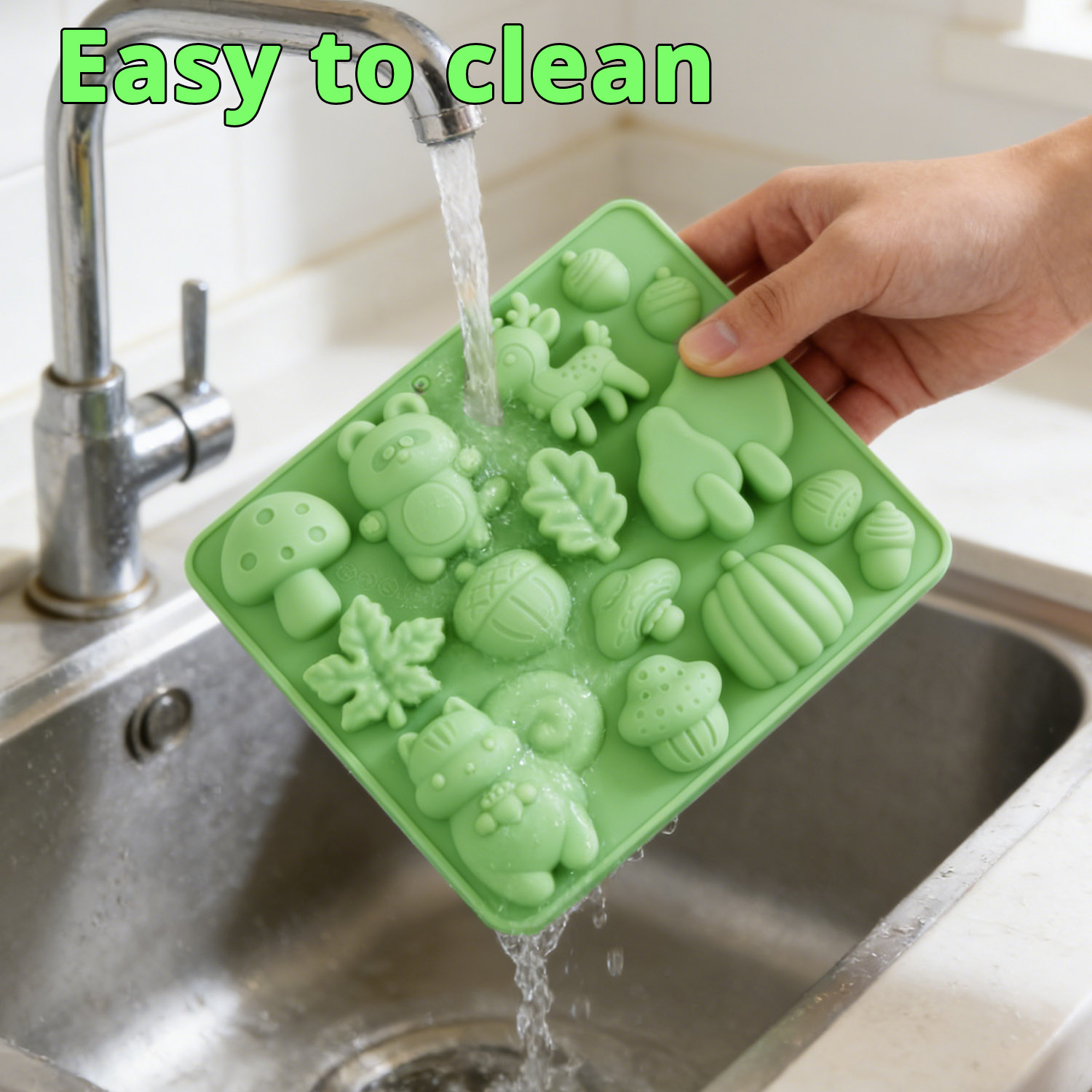 Sincap ve Geyik Şeklinde Hayva - Silicone Mold Baking incelemesi ve fiyatı