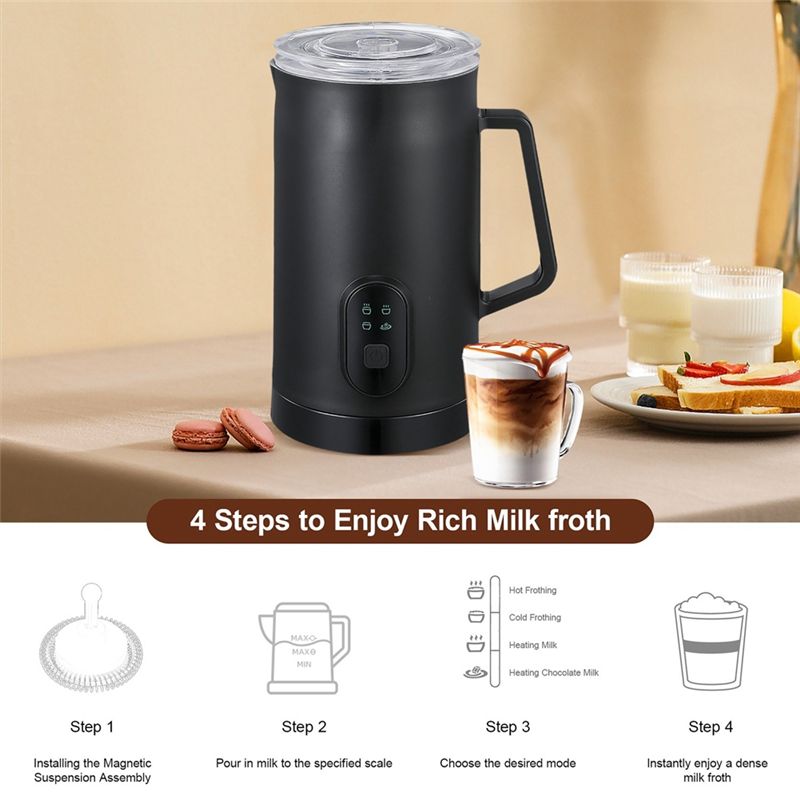 4'ü 1 Arada Elektrikli Süt Köp - Milk Frother incelemesi ve fiyatı