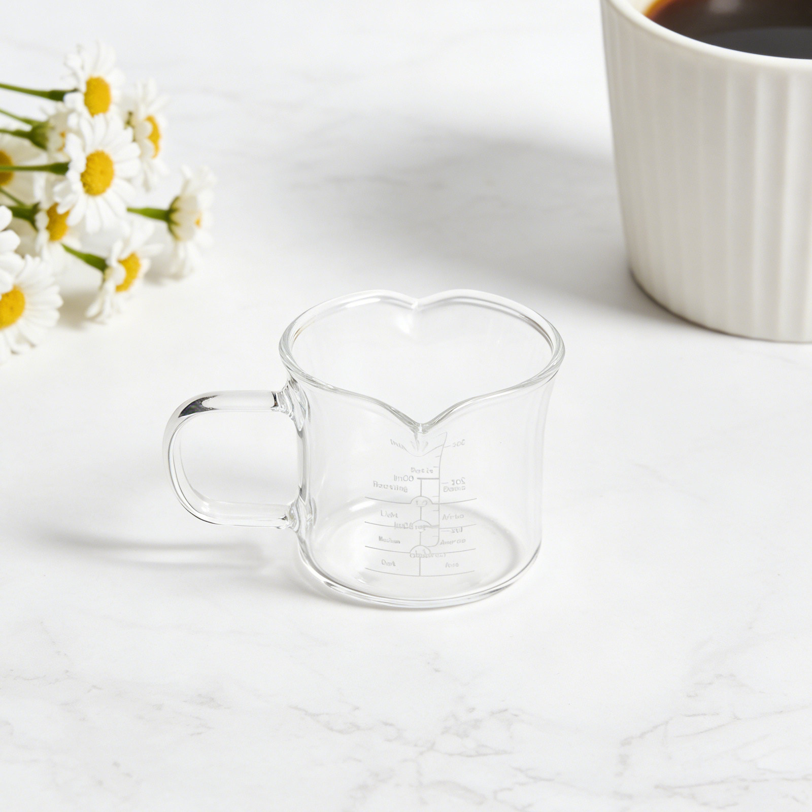 Çift Ağızlı Cam Ölçü Kabı 100M - Milk Frother incelemesi ve fiyatı