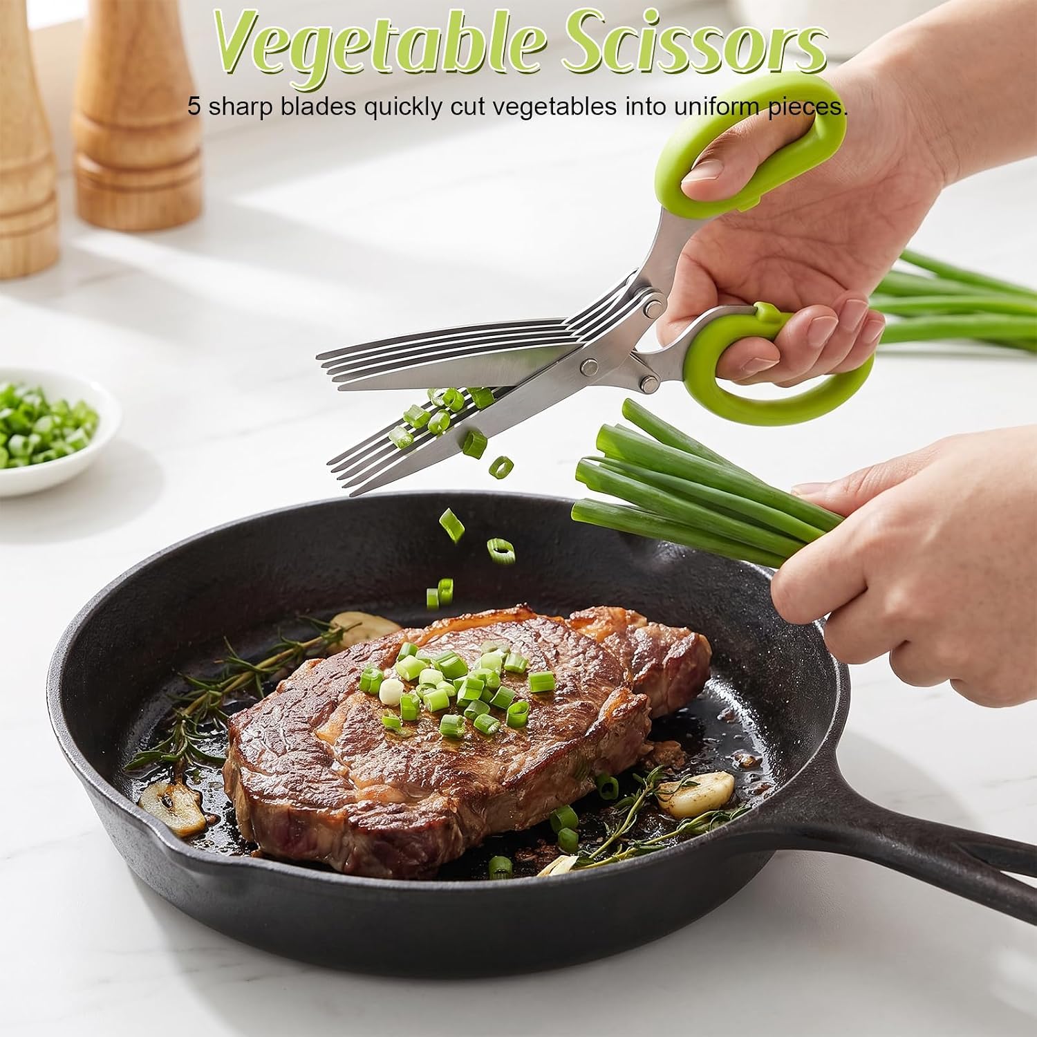 2027 Yeni Bitki Makası, 5 Kalı - Herb Scissors 5 Blade incelemesi ve fiyatı